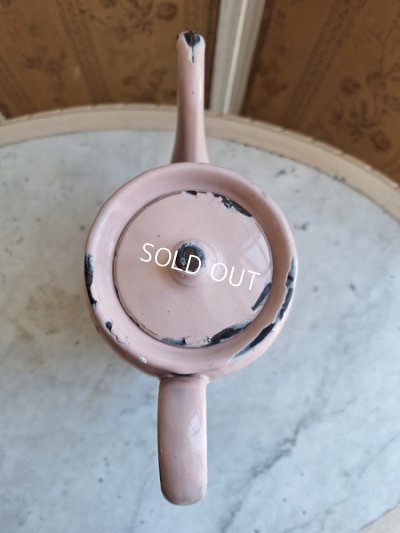 画像11: アンティークホーロー手描きコーヒーポット