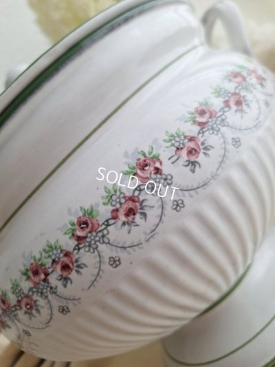 画像2: BB白ローズガーランド柄スーピエール