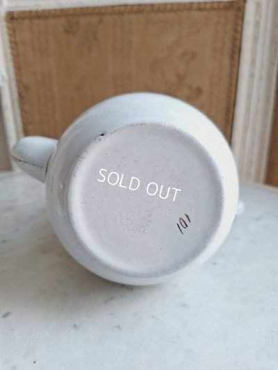 画像5: ホーローすみれと勿忘草柄ポット