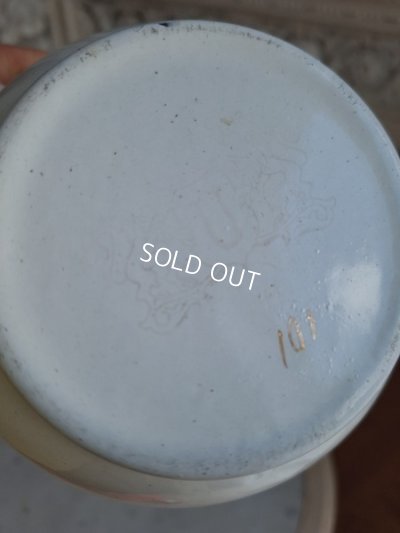 画像6: ホーローすみれと勿忘草柄ポット