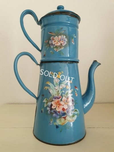 画像6: Japyビオラとスズラン柄コーヒーポット