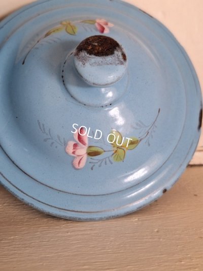 画像12: エトワール社手描きホーローコーヒーポット