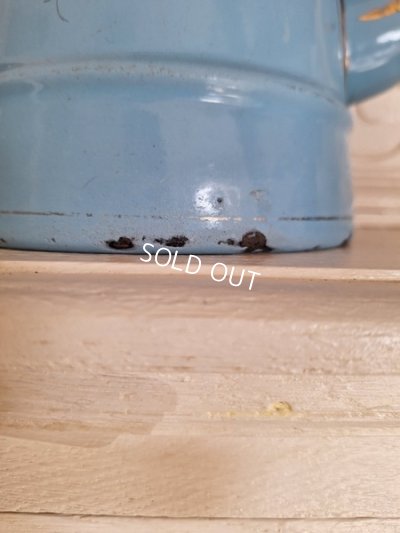 画像17: エトワール社手描きホーローコーヒーポット