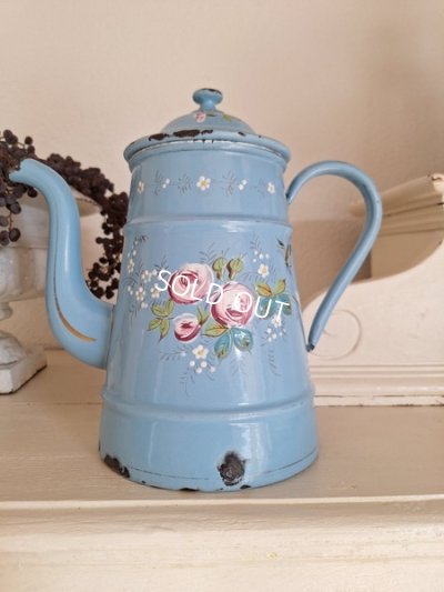 画像7: エトワール社手描きホーローコーヒーポット