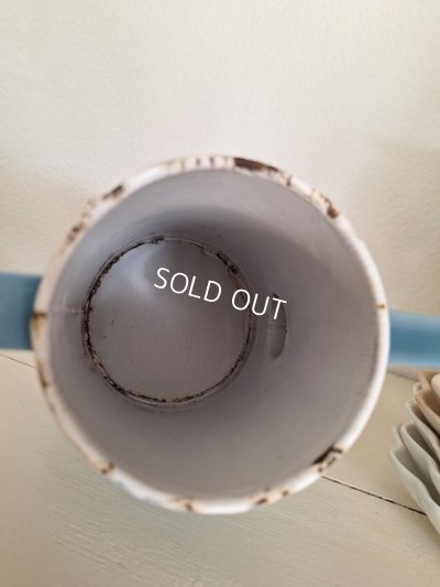 画像8: アンティークホーロー手描きコーヒーポット