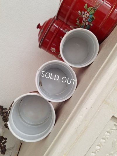 画像17: エトワール社すみれ柄キャニスター　