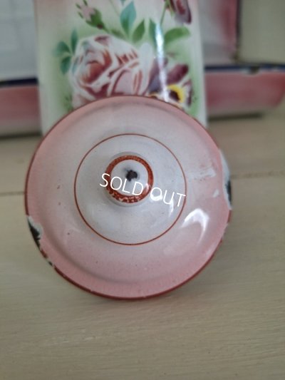 画像4: Japyピンクぼかしローズとパンジー柄ミルクキャリー