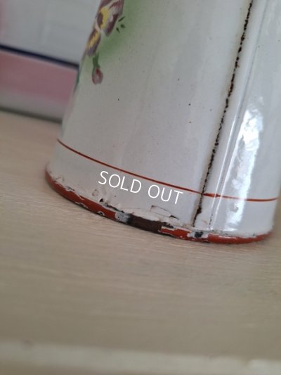 画像13: Japyピンクぼかしローズとパンジー柄ミルクキャリー