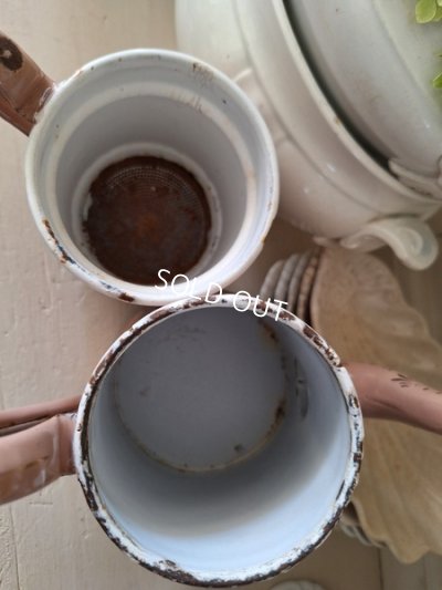 画像21: エトワール社手描きホーローポット