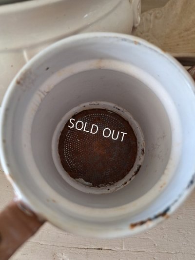 画像15: エトワール社手描きホーローポット