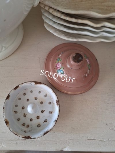 画像17: エトワール社手描きホーローポット