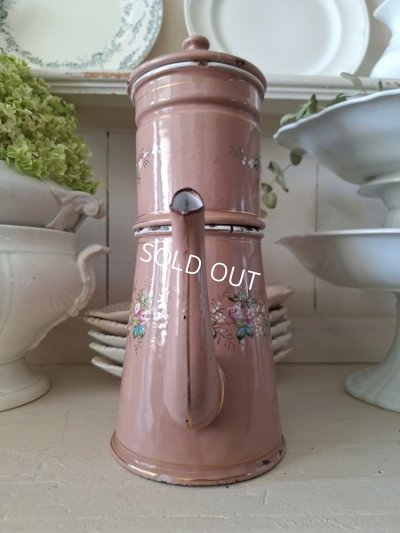 画像2: エトワール社手描きホーローポット