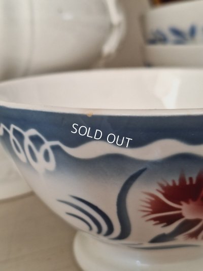 画像9: ディゴワンカーネーション柄カフェオレボウル