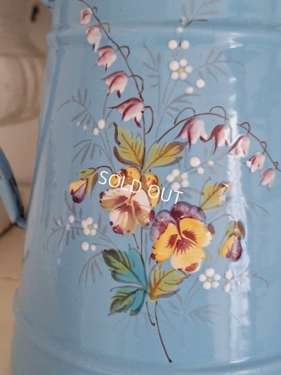 画像8: エトワール社パンジーとすずらん柄ポット