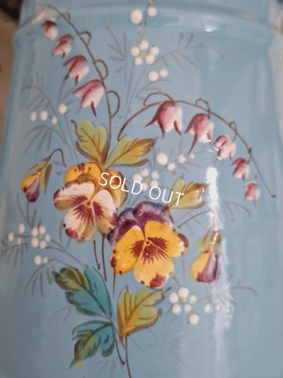 画像3: エトワール社パンジーとすずらん柄ポット