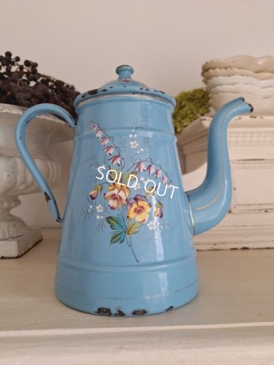 画像5: エトワール社パンジーとすずらん柄ポット