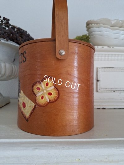 画像6: 木製ビスケットボックス