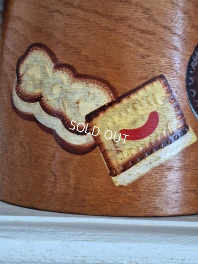 画像5: 木製ビスケットボックス