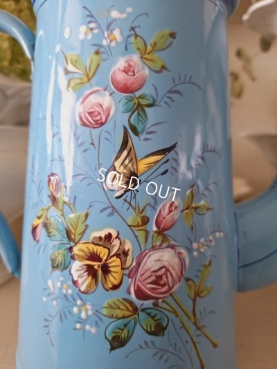 画像3: エトワール社手描き花柄ポット
