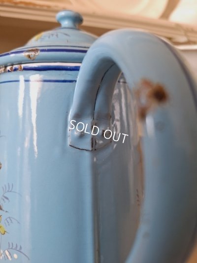 画像17: エトワール社手描き花柄ポット