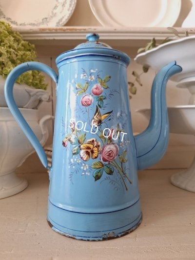 画像7: エトワール社手描き花柄ポット