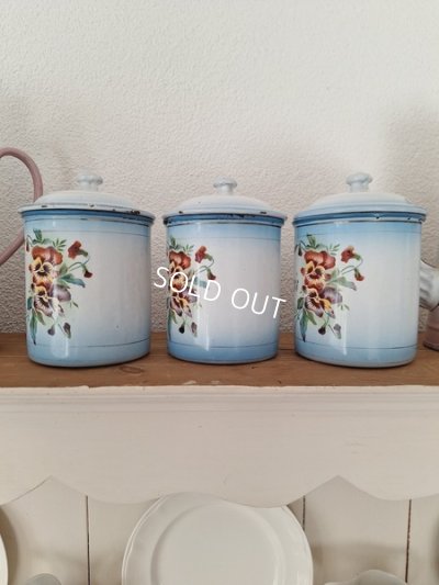 画像12: Japyダブルパンジー柄キャニスター