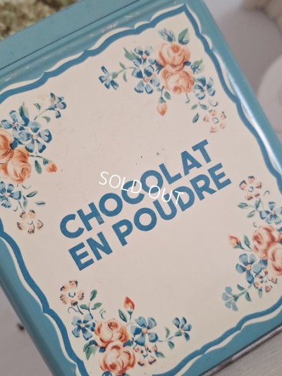 画像2: ピンク柄ティン製キャニスター