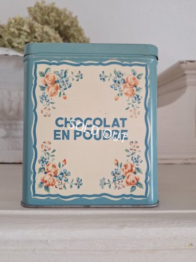 画像9: ピンク柄ティン製キャニスター