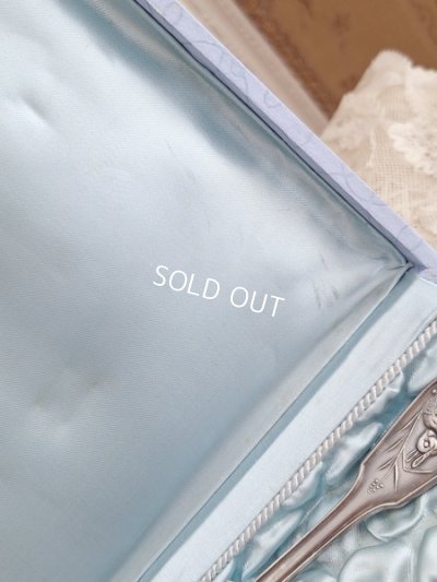 画像14: シルバープレートうさぎのカトラリーセット