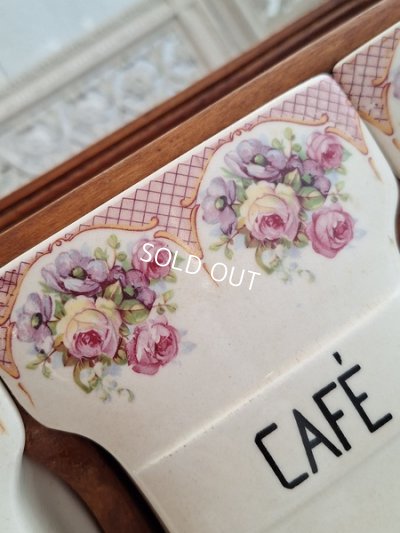 画像4: シェルフ付陶器キャニスター