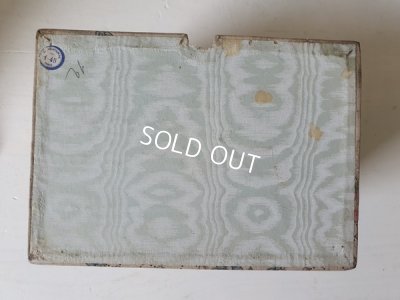 画像13: アンティークカルトナージュソーイングボックス