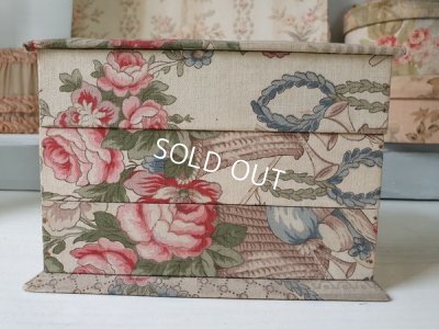 画像5: アンティークカルトナージュソーイングボックス