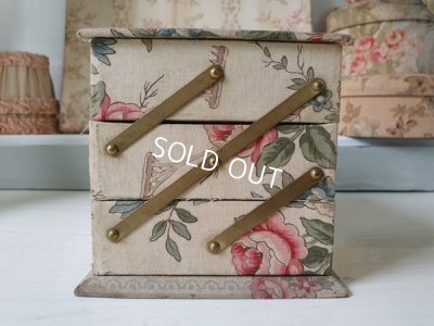 画像8: アンティークカルトナージュソーイングボックス