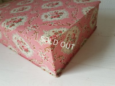 画像6: カルトナージュ花柄ボックス