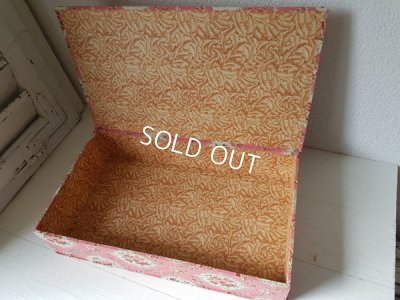 画像7: カルトナージュ花柄ボックス