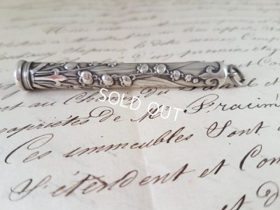 画像3: すずらんレリーフシルバーペンシル