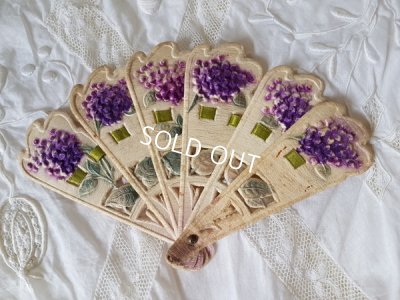 画像2: アンティーク小さな扇子
