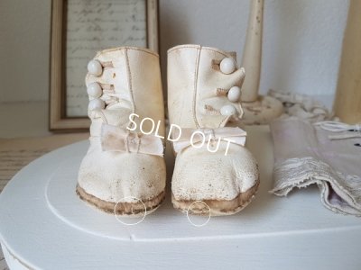 画像10: 白ボタンアップベビーシューズ