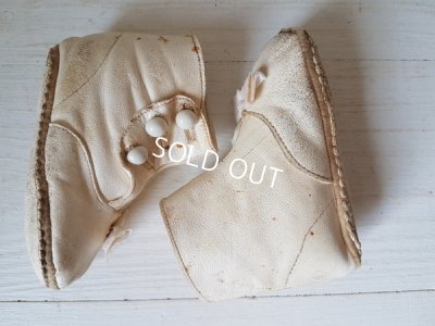 画像3: 白ボタンアップベビーシューズ