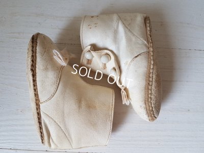 画像4: 白ボタンアップベビーシューズ