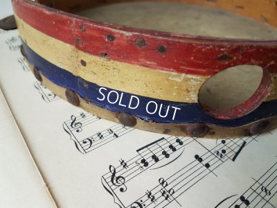 画像3: アンティークタンバリン