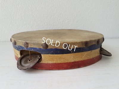 画像10: アンティークタンバリン