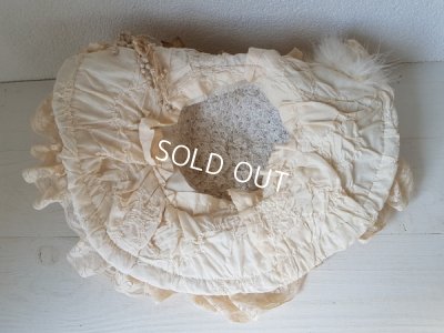 画像11: アンティークレースコラージュハット