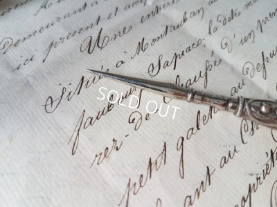 画像6: シルバーすずらんレリーフソーイングツール