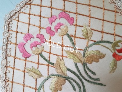 画像2: 刺繍シルクパーテーション