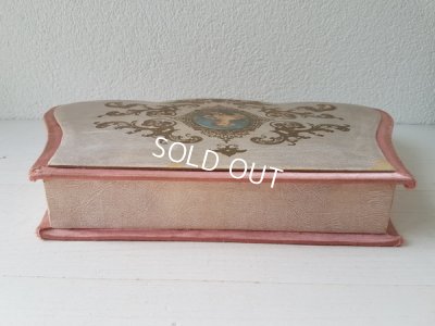 画像10: 犬を抱く女性柄ボックス