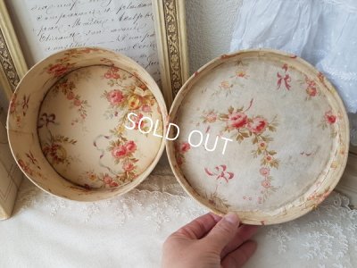 画像3: 花柄カルトナージュボックス