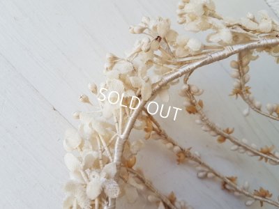 画像12: ワックスフラワーヘッドオーナメント