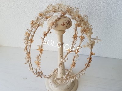 画像5: ワックスフラワーヘッドオーナメント