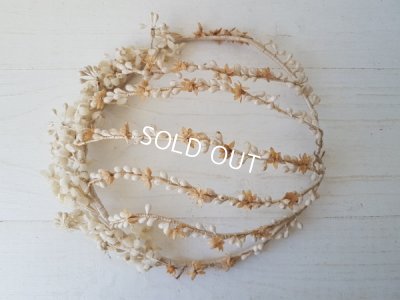 画像7: ワックスフラワーヘッドオーナメント